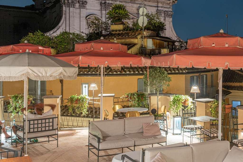 רומא 9Hotel Cesari מסעדה תמונה